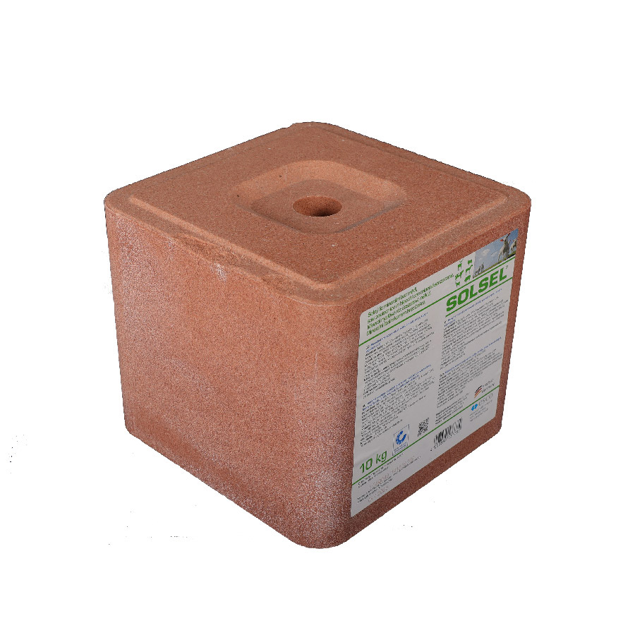 SOLSEL minerální liz bez mědi pro ovce, skot, koně (á 10kg) 960 kg s dopravou