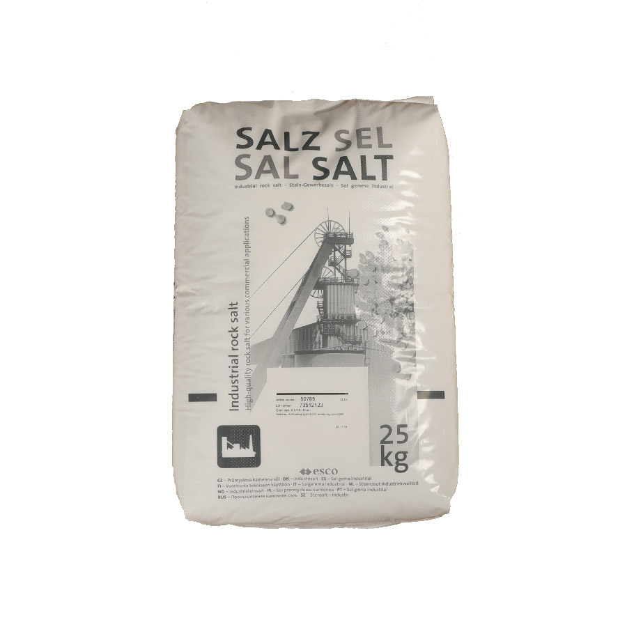 esco průmyslová sůl kamenná 0,7 - 0,16 mm, JEMNÁ, NaCl 99 % 25 kg