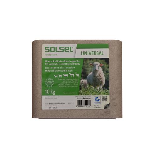 55502 - SOLSEL minerální liz bez mědi pro ovce, skot, koně